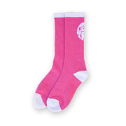 Hemp 'Logo' Socks - Pink