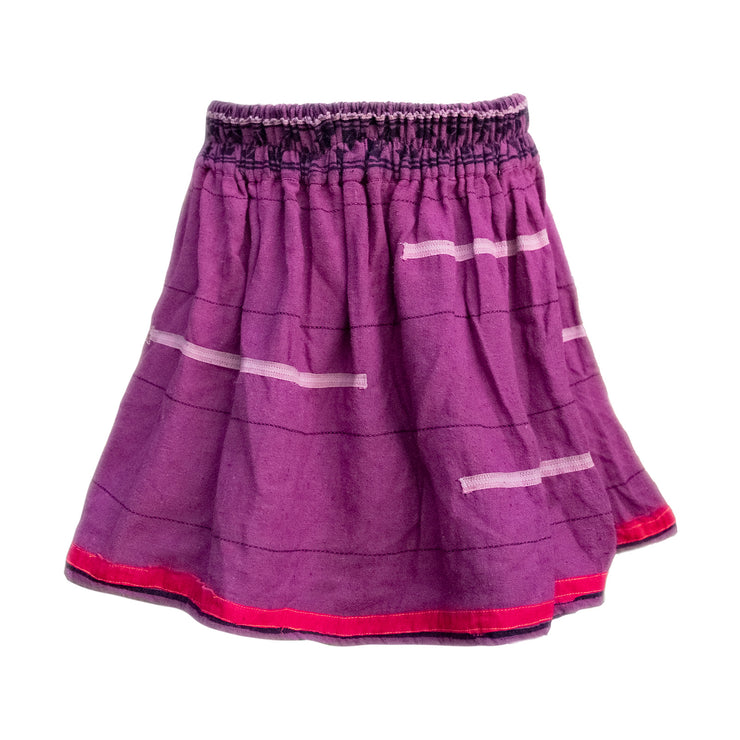 Hmong Hemp Skirt Purple