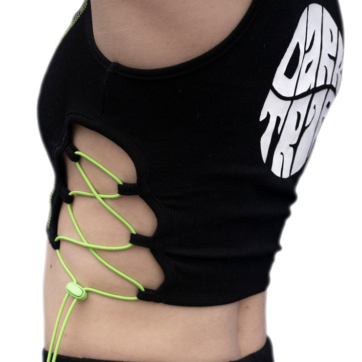 Neon rave outlet top